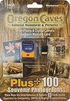 Memoreeplus+, INC Oregon Caves 16GB SD Card